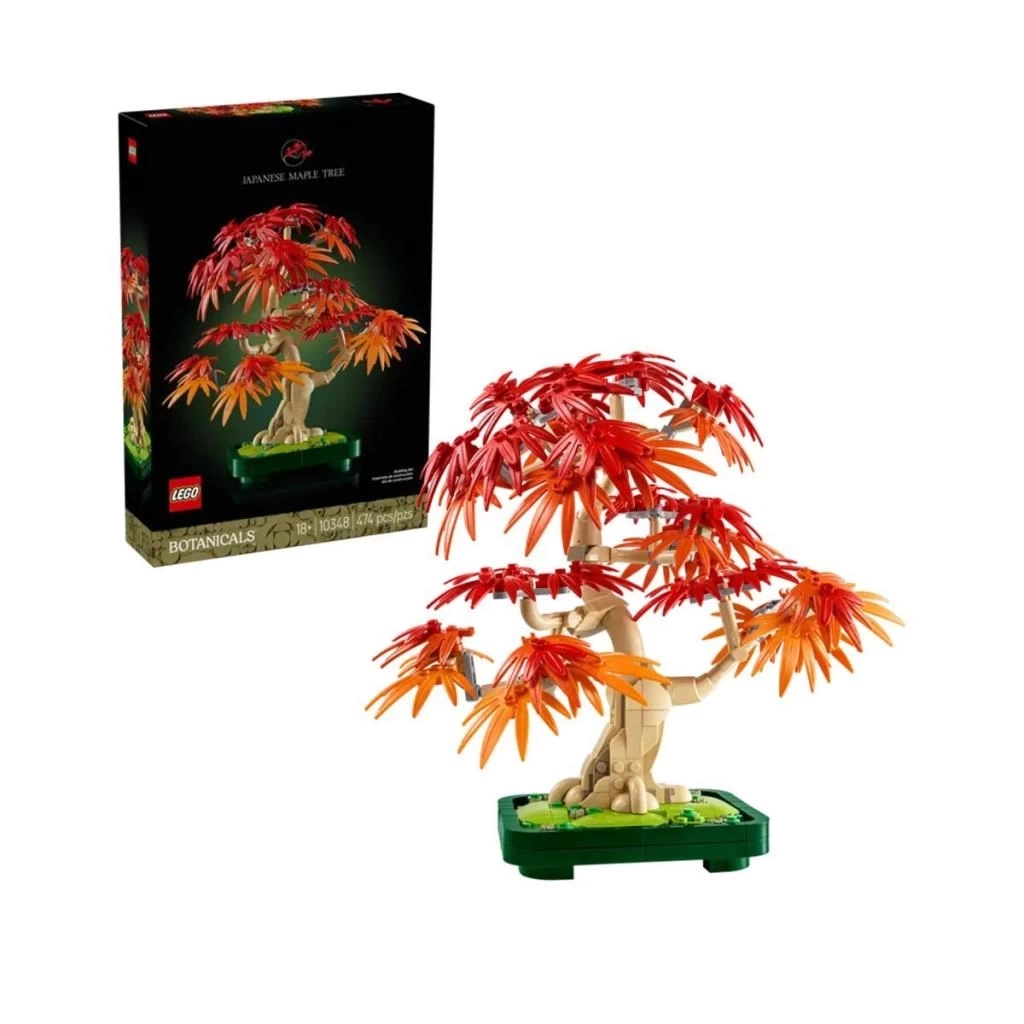 Nessiworld 10348 Lego iconic Japon Akçaağaç Bonsai Ağacı 474 parça +18 yaş