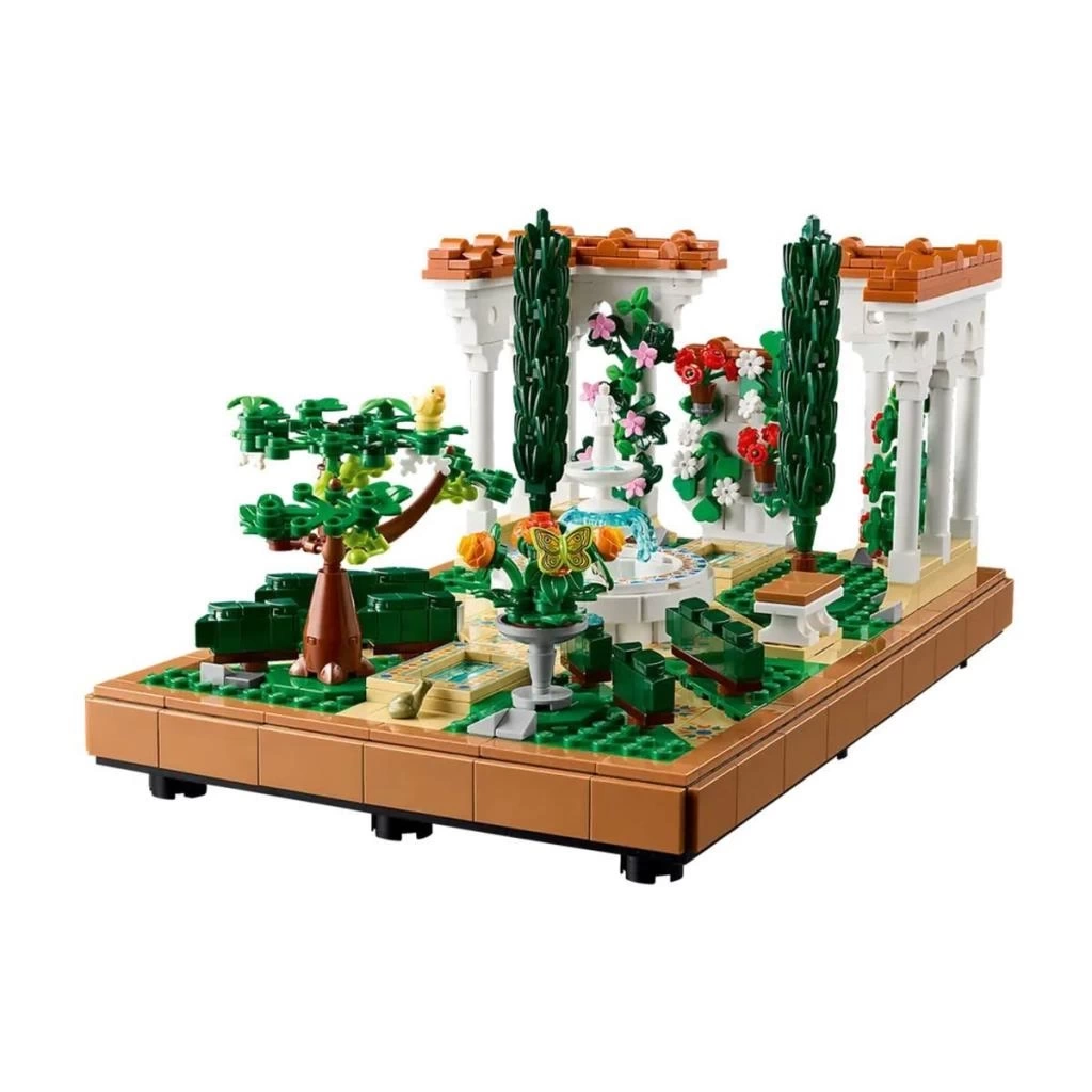 Nessiworld 10359 Lego icons Çeşmeli Bahçe - Fountain Garden 1302 parça +18 yaş