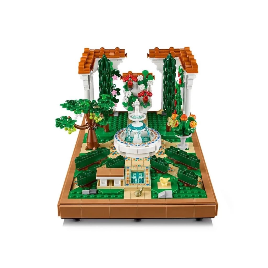 Nessiworld 10359 Lego icons Çeşmeli Bahçe - Fountain Garden 1302 parça +18 yaş