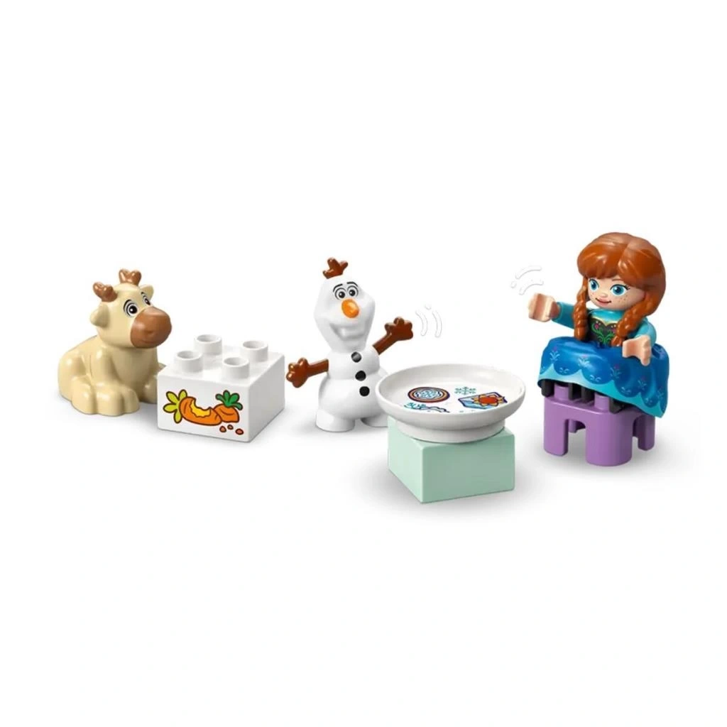 Nessiworld 10455 Lego Duplo Anna ve Elsanın Karlar Ülkesi Şato Partisi 54 parça +2 yaş