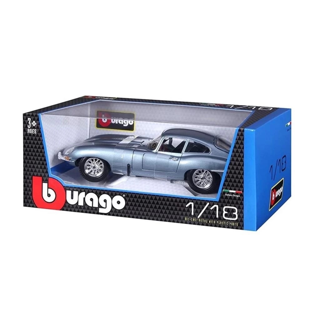 Nessiworld 12044 Burago 1:18 Jaguar E-Type Coupe Model Araba
