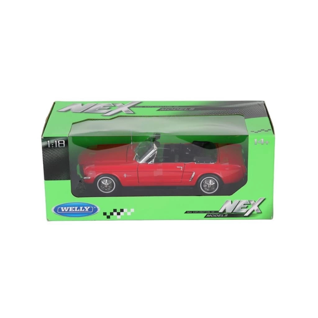 Nessiworld 12519C WELLY 1 18 1964 1 2 FORD MUSTANG CO
