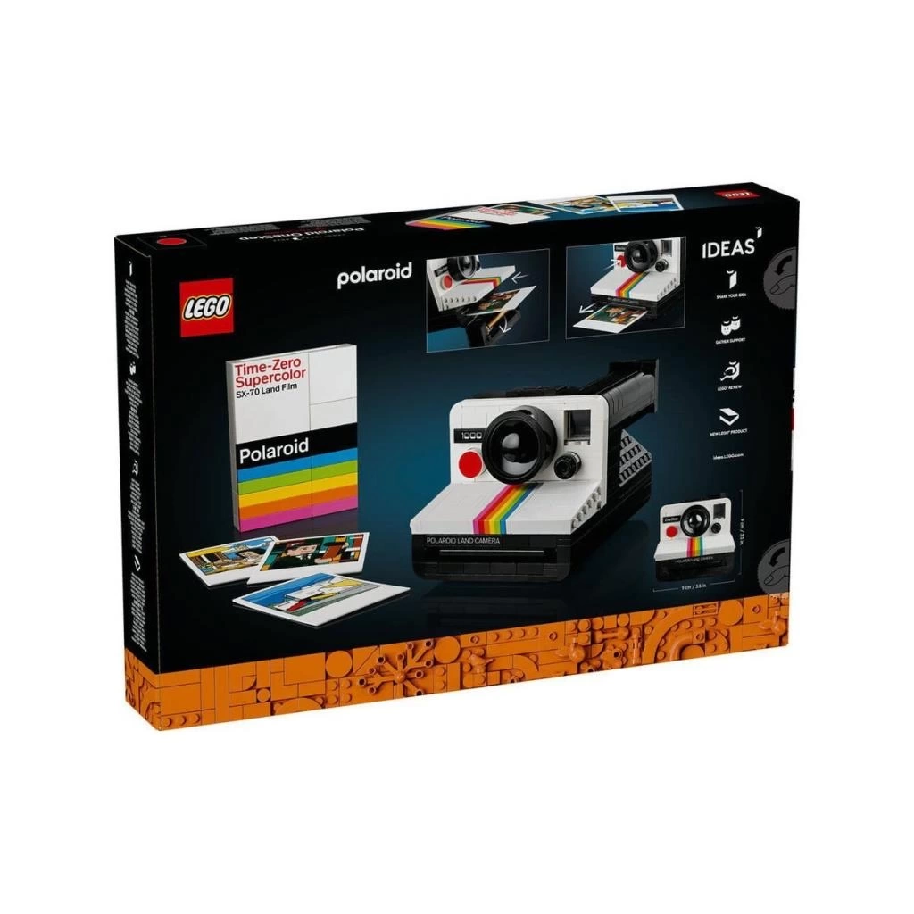 Nessiworld 21345 LEGO® ideas Polaroid OneStep SX-70 Kamera 516 parça +18 yaş