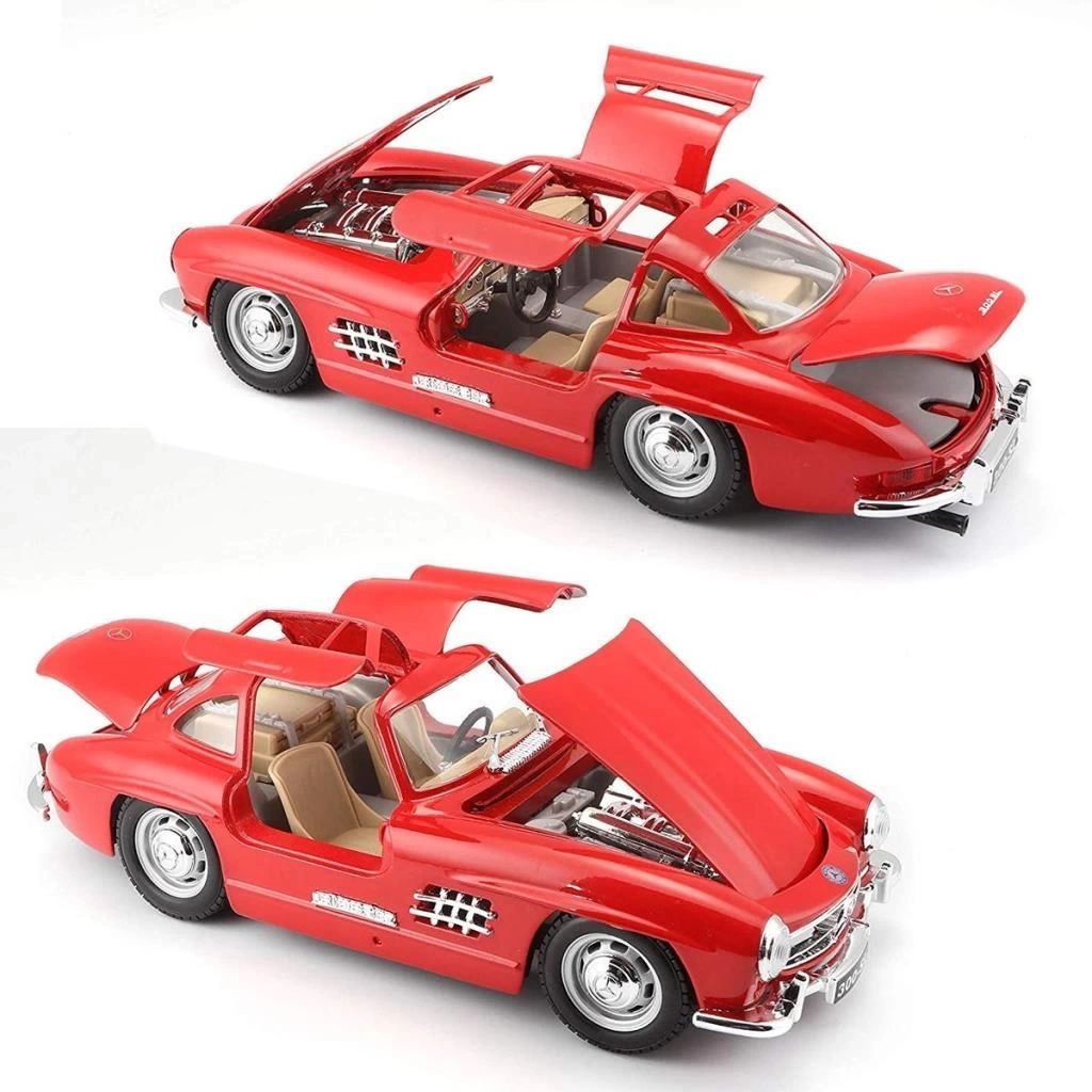 Nessiworld 22023 Burago 1:24 Mersedes Benz 300SL 1954 Model Araba