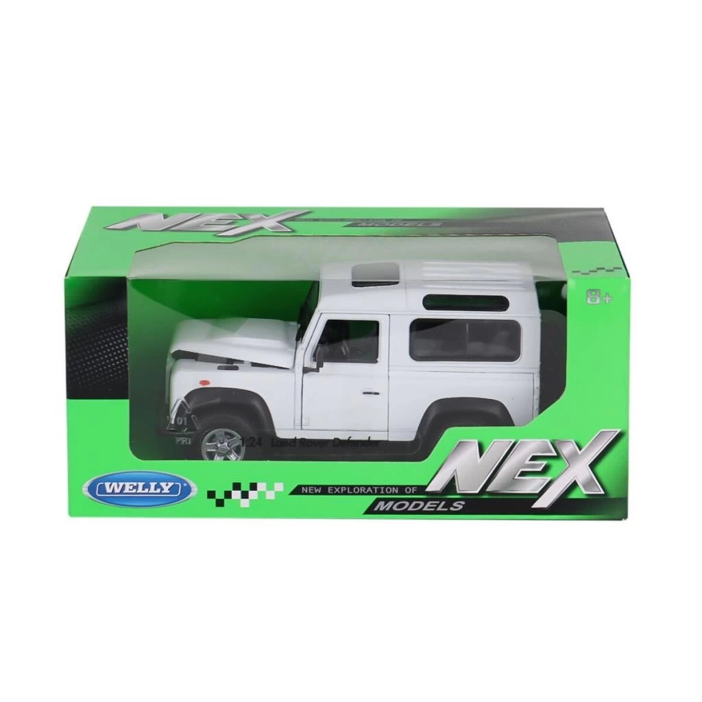 Nessiworld 22498 Welly Land Rover Defender 1:24 -Karsan Oyuncak