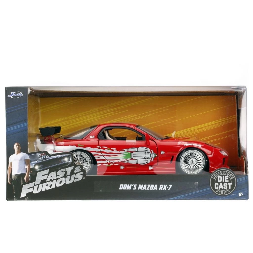 Nessiworld 25303033 Hızlı ve Öfkeli 1993 Mazda RX-7 1:24 - Simba