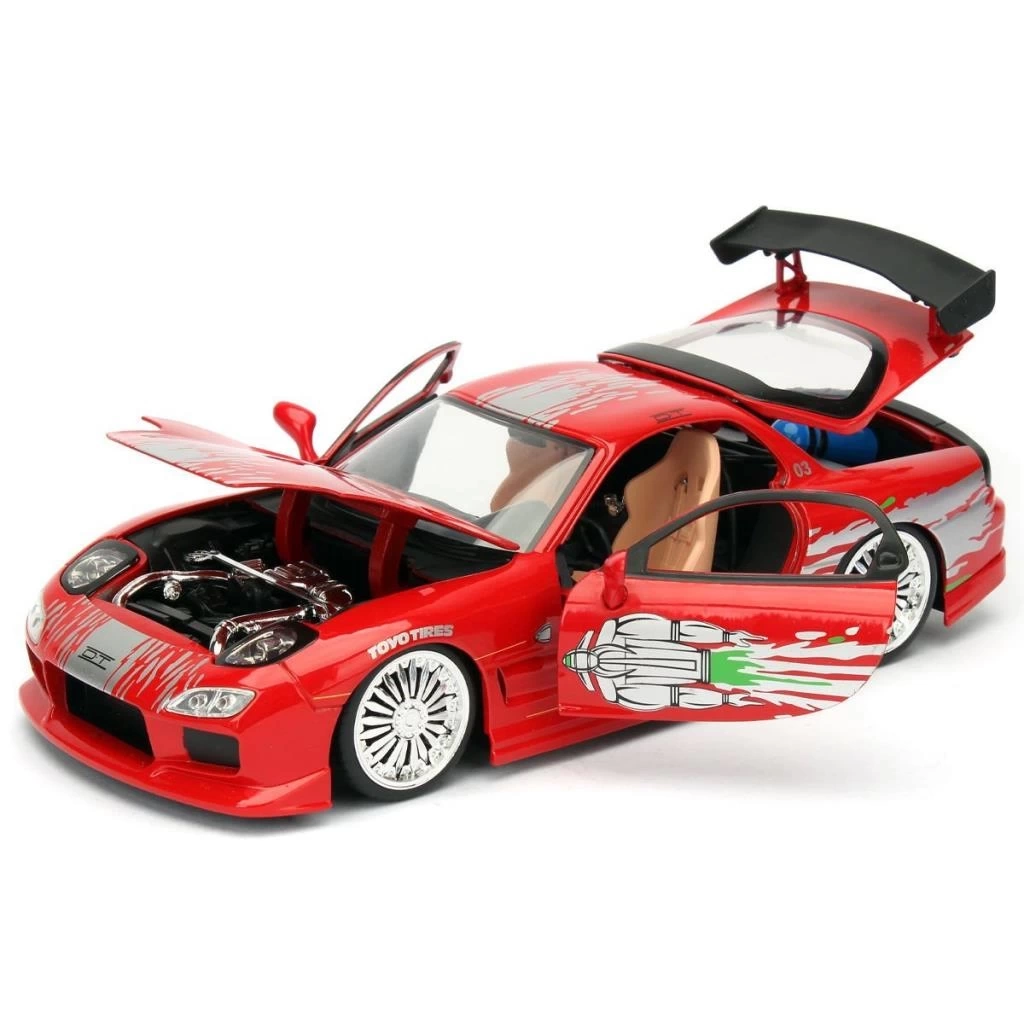 Nessiworld 25303033 Hızlı ve Öfkeli 1993 Mazda RX-7 1:24 - Simba