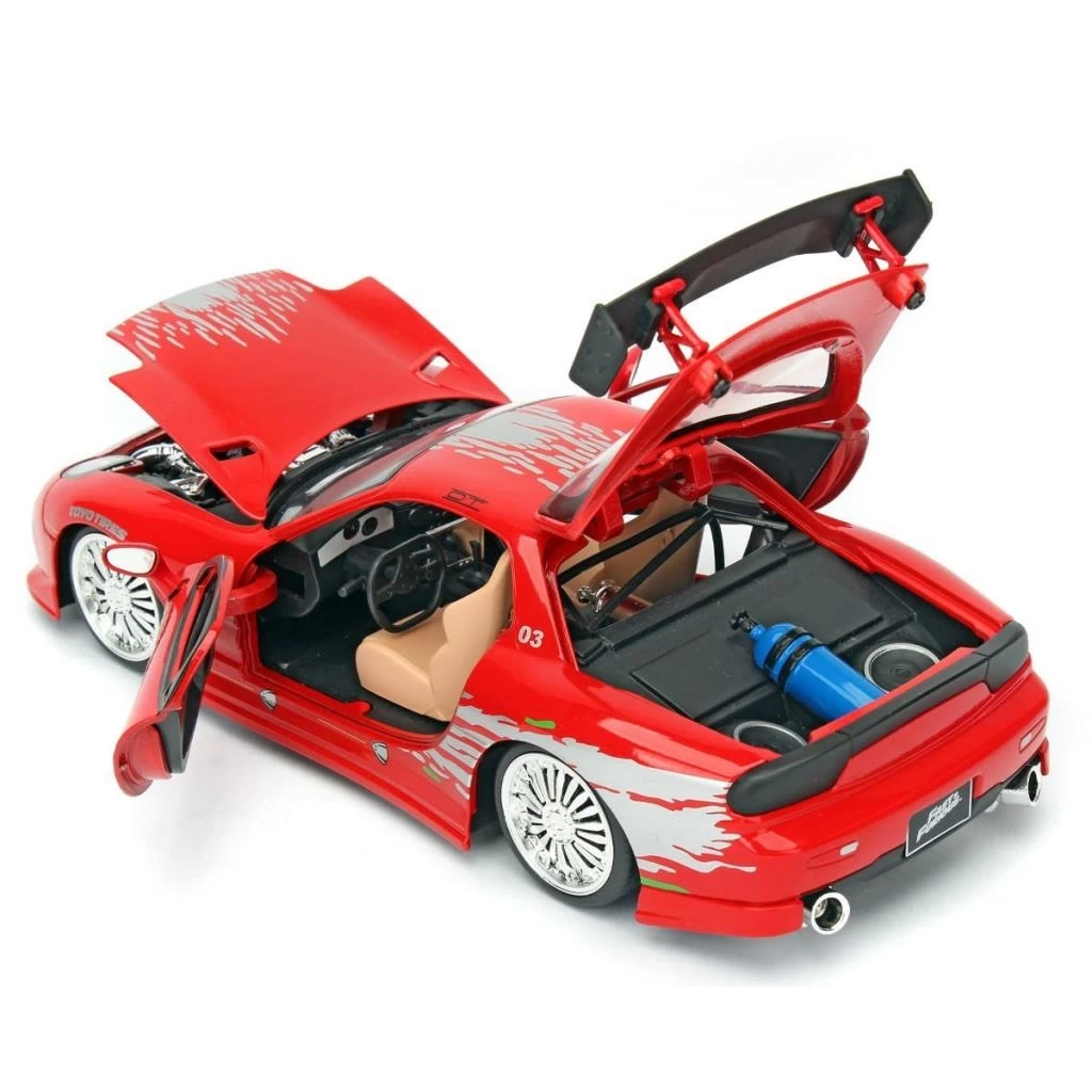 Nessiworld 25303033 Hızlı ve Öfkeli 1993 Mazda RX-7 1:24 - Simba