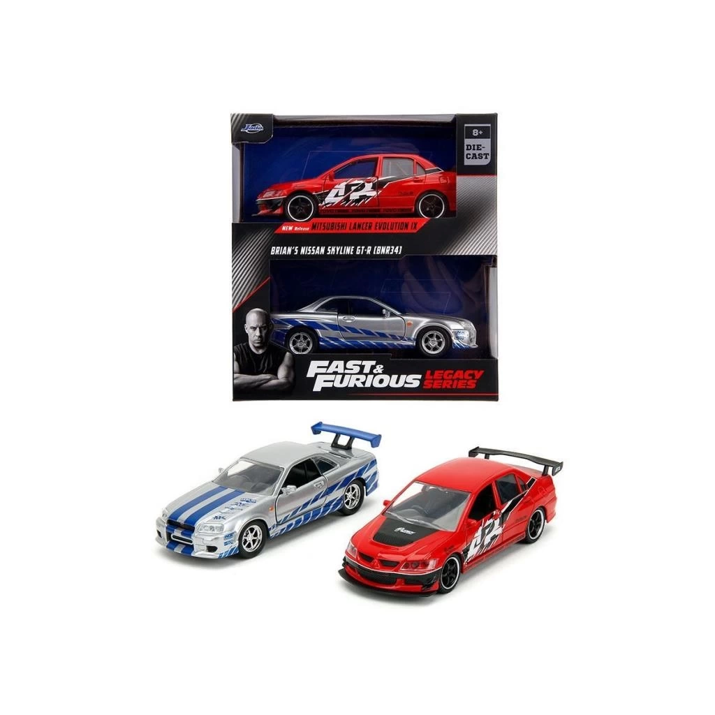 Nessiworld 253202019 Fast Furious Twin Pack  1:32