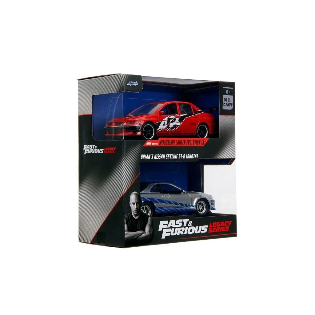 Nessiworld 253202019 Fast Furious Twin Pack  1:32