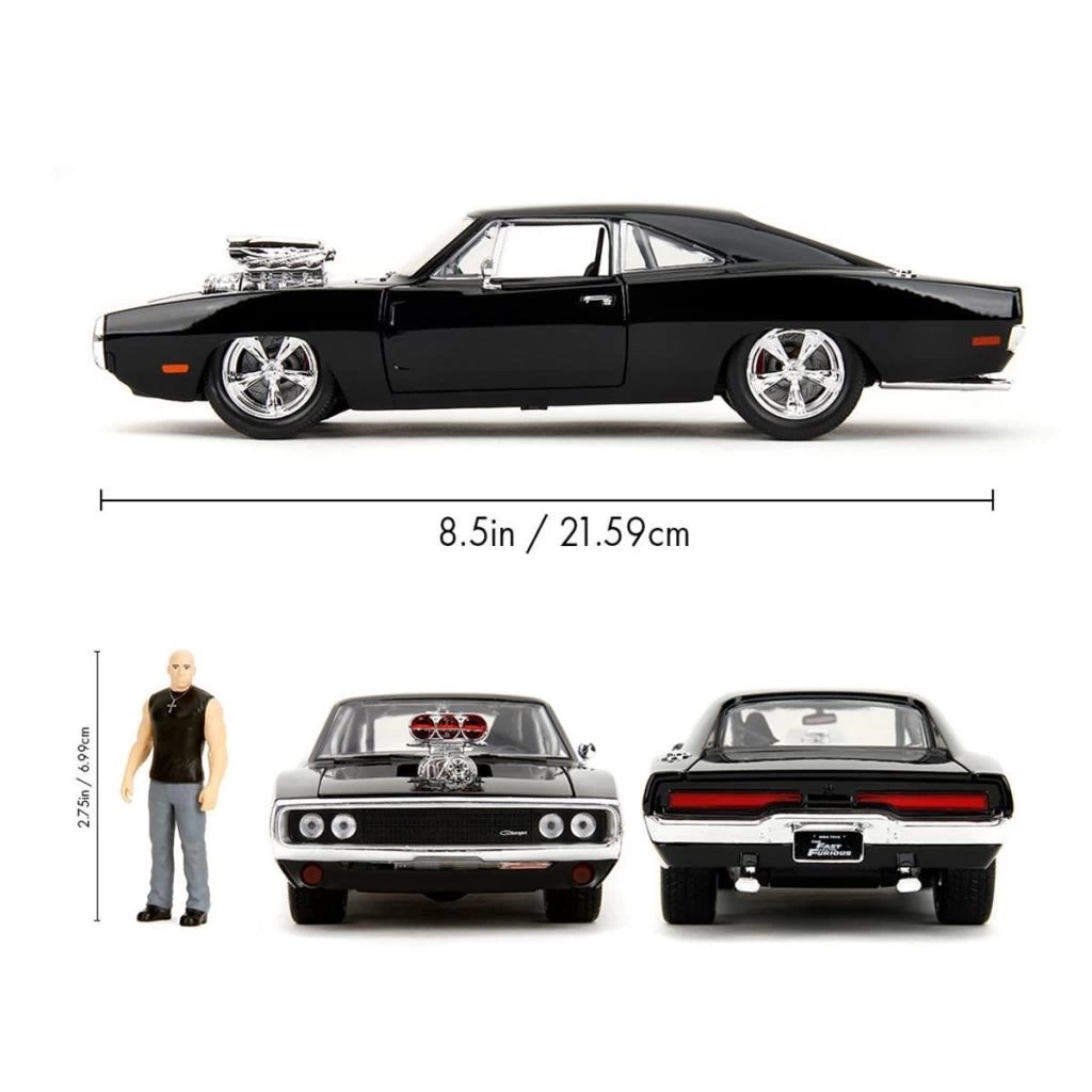 Nessiworld 253205006 Fast Furious 1970 Dodge Charger 1:24