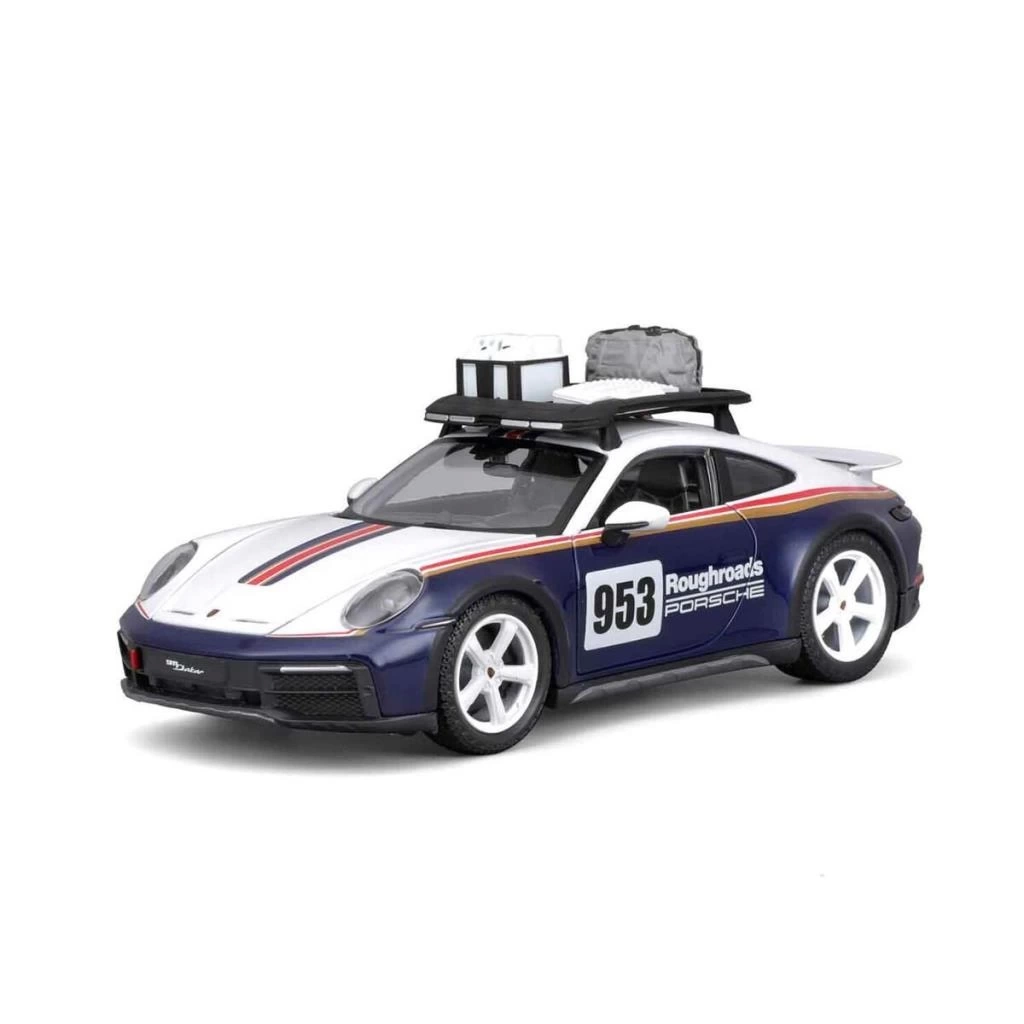 Nessiworld 28029 Burago 1:24 Porsche 911 Dakar Model Araba -Sunman