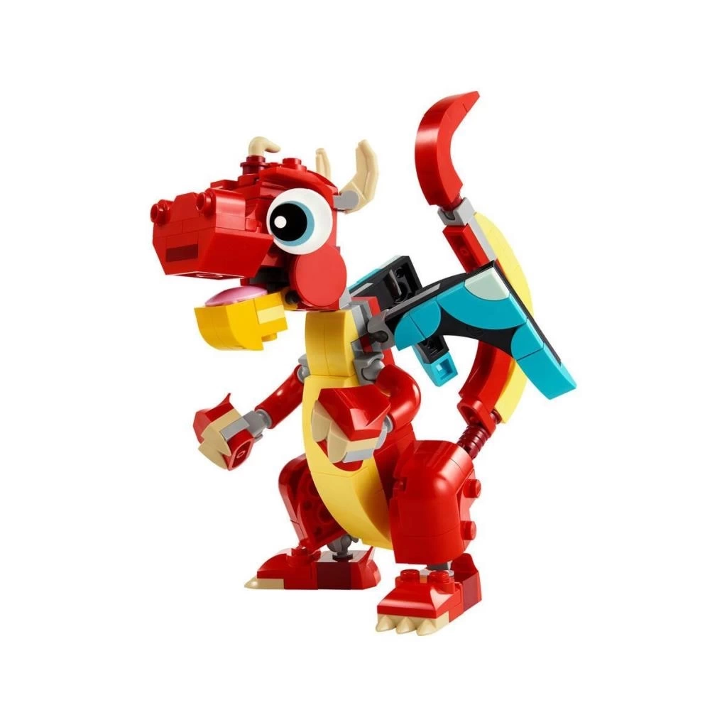 Nessiworld 31145 LEGO® Creator 3’ü1 arada Kırmızı Ejderha 149 parça +6 yaş