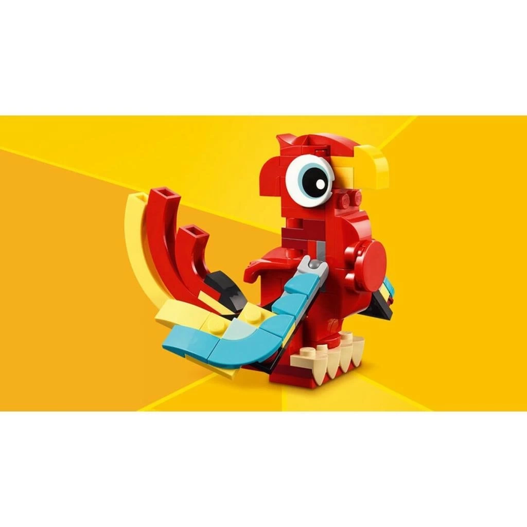 Nessiworld 31145 LEGO® Creator 3’ü1 arada Kırmızı Ejderha 149 parça +6 yaş
