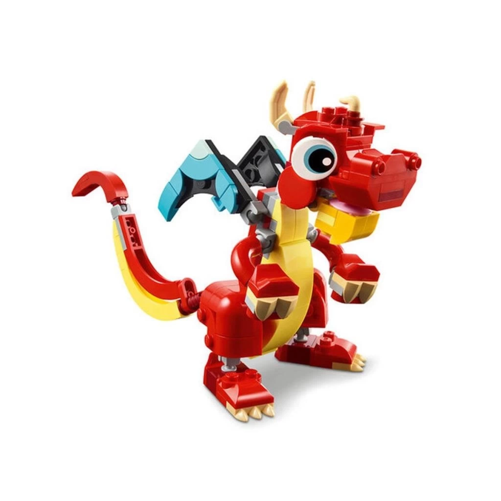 Nessiworld 31145 LEGO® Creator 3’ü1 arada Kırmızı Ejderha 149 parça +6 yaş