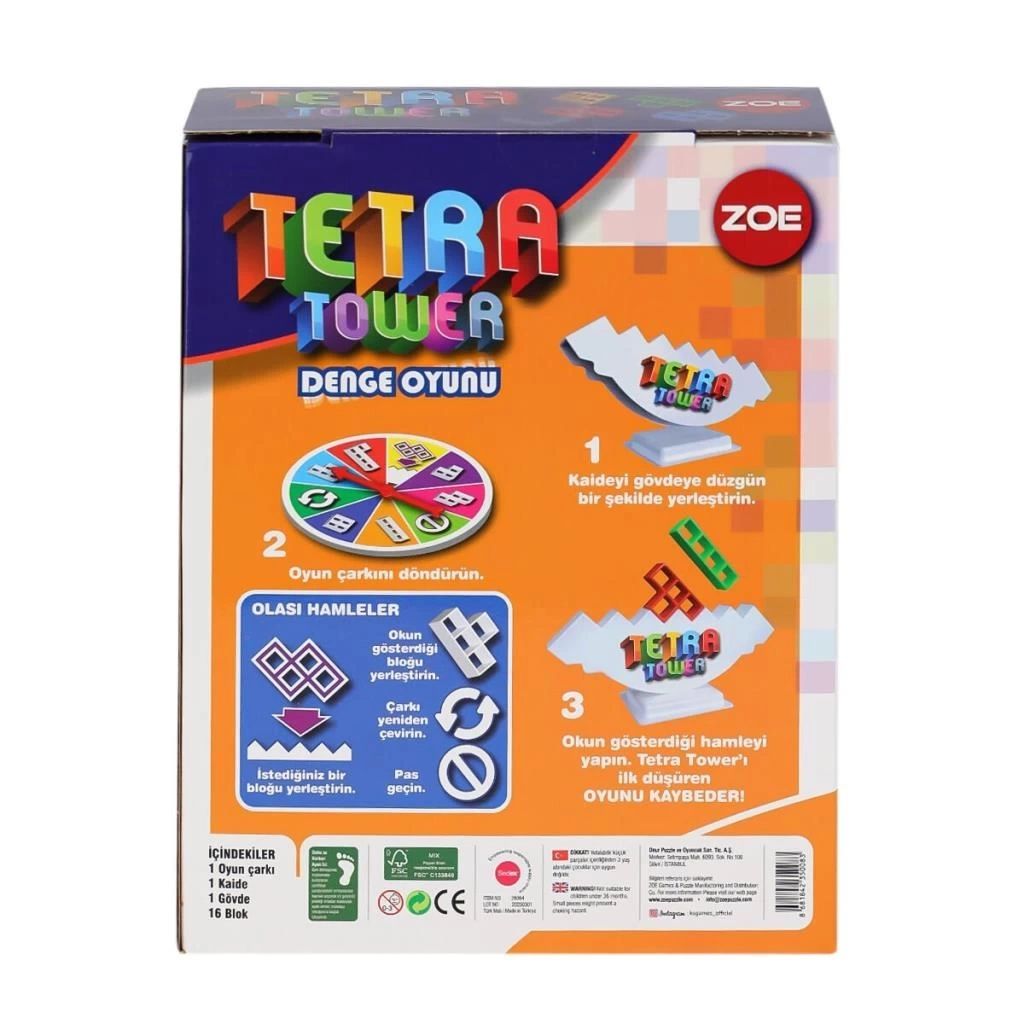 Nessiworld 35008 Zoe Tetra Power Denge Oyunu -KS Game