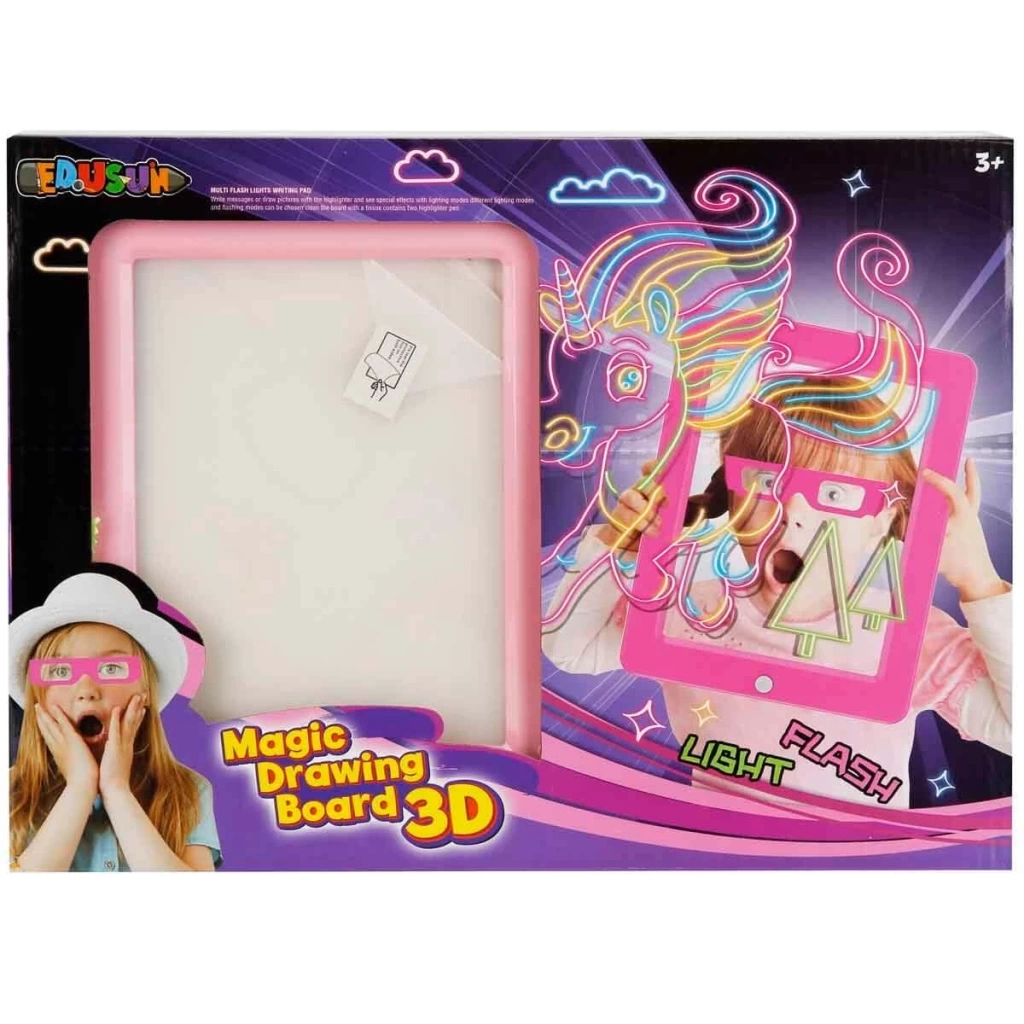 Nessiworld 3D Doodle Sihirli Pembe Yazı Tahtası