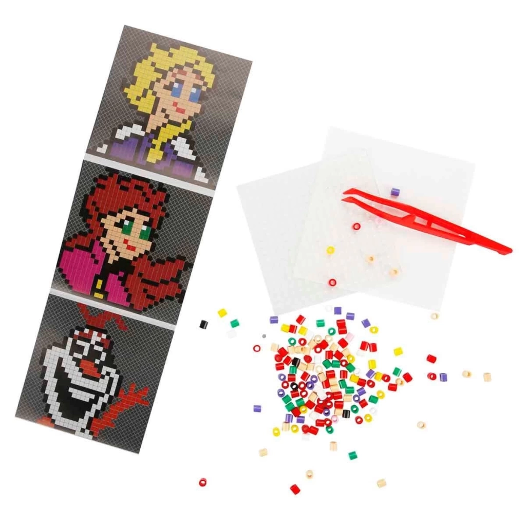 Nessiworld 3in1 Disney Frozen Pixel Pixel Boncuk Aktivite ve Oyuncak Seti S00005168