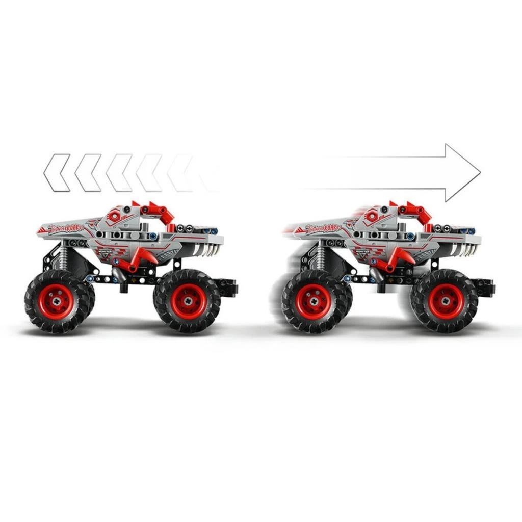Nessiworld 42200 Lego Technic Monster Jam ThunderROARus Çek-Bırak 232 parça +7 yaş