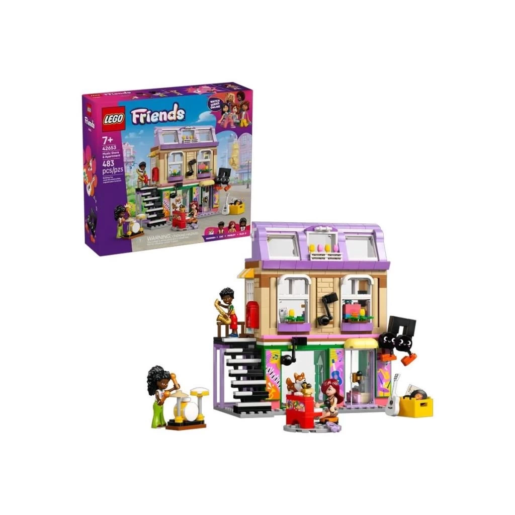 Nessiworld 42653 Lego Friends Müzik Mağazası 483 parça +7 yaş