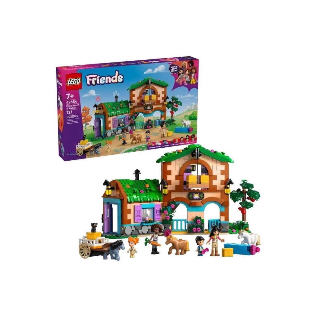 Nessiworld 42654 Lego Friends Midilli Çiftliği 727 parça +7 yaş