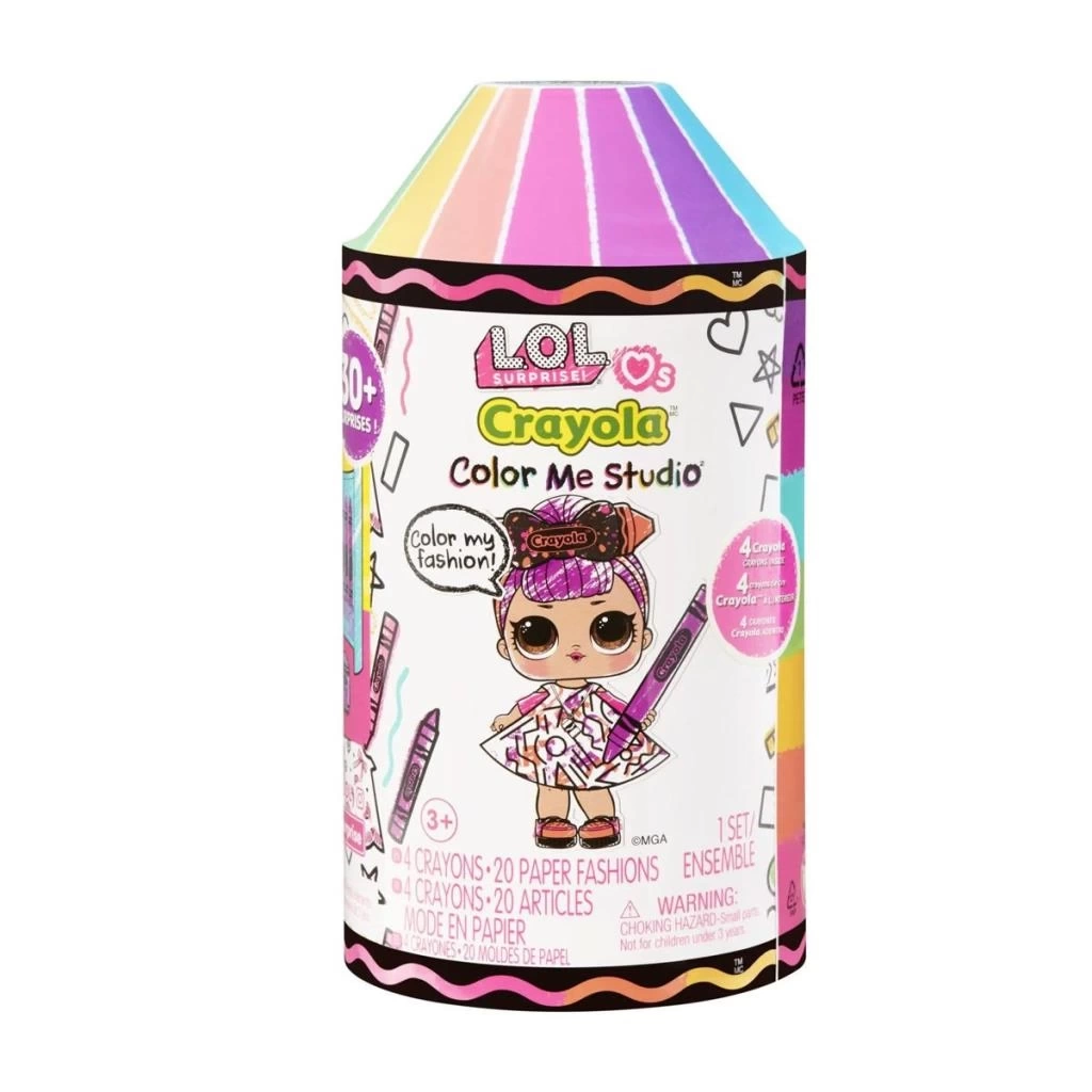 Nessiworld 505273 L.O.L. Tots Crayola Bebeği