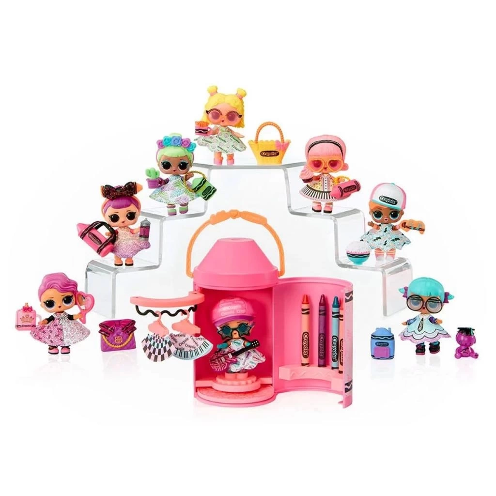 Nessiworld 505273 L.O.L. Tots Crayola Bebeği