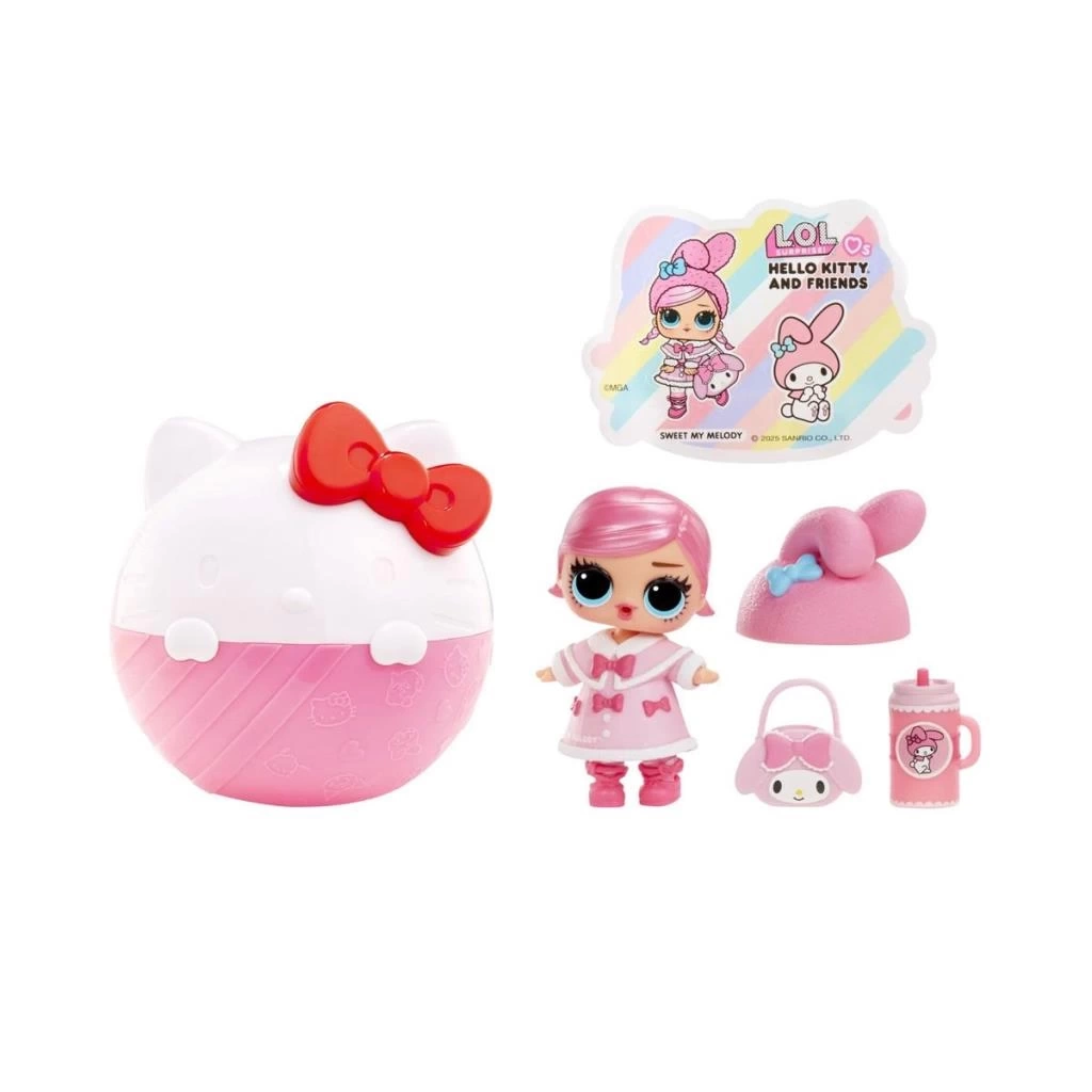 Nessiworld 523857-523840 L.O.L. Tots Hello Kitty