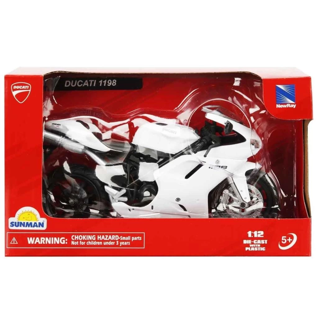Nessiworld 57143 SUN-  Ducatı 1198 Kırmızı  1 :12