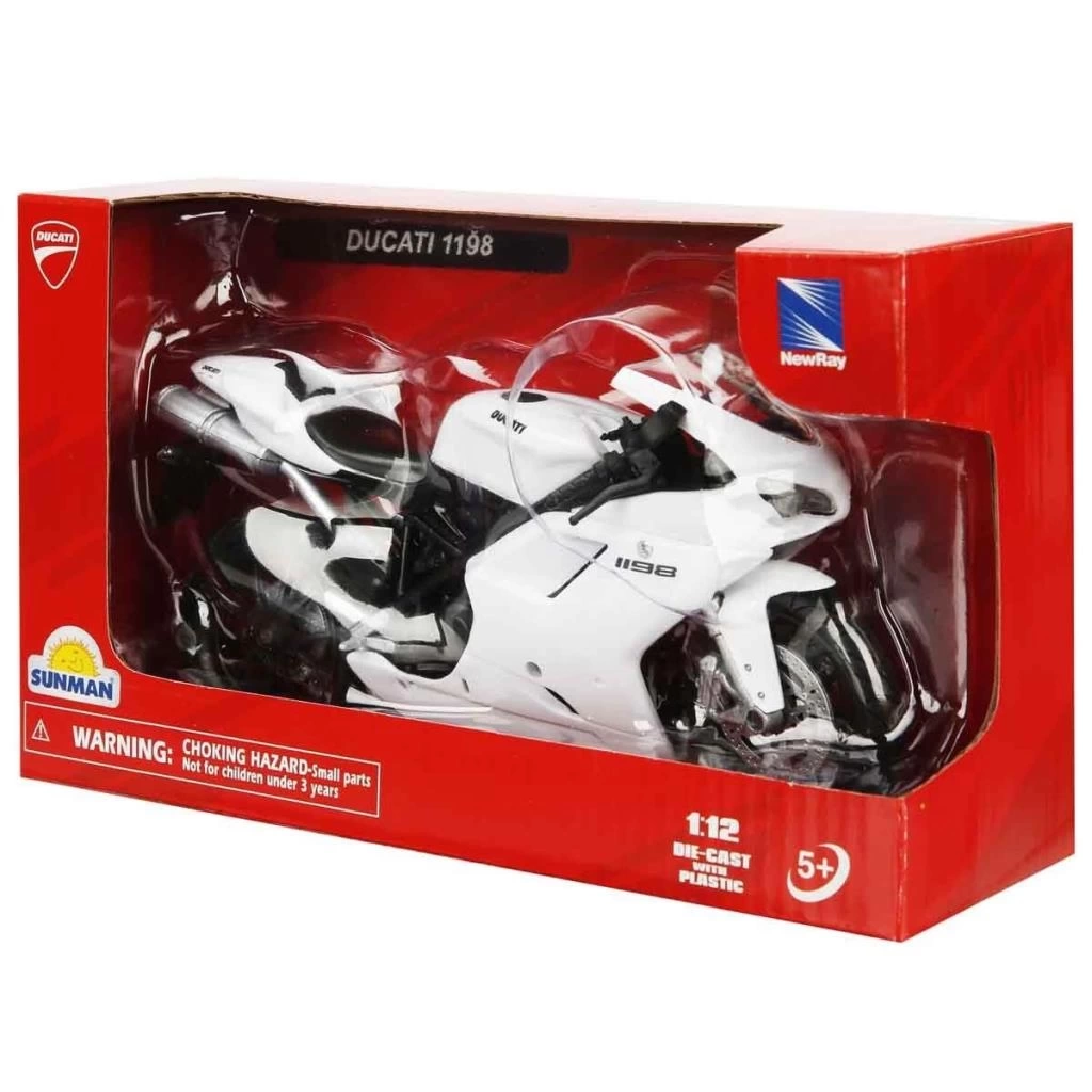 Nessiworld 57143 SUN-  Ducatı 1198 Kırmızı  1 :12