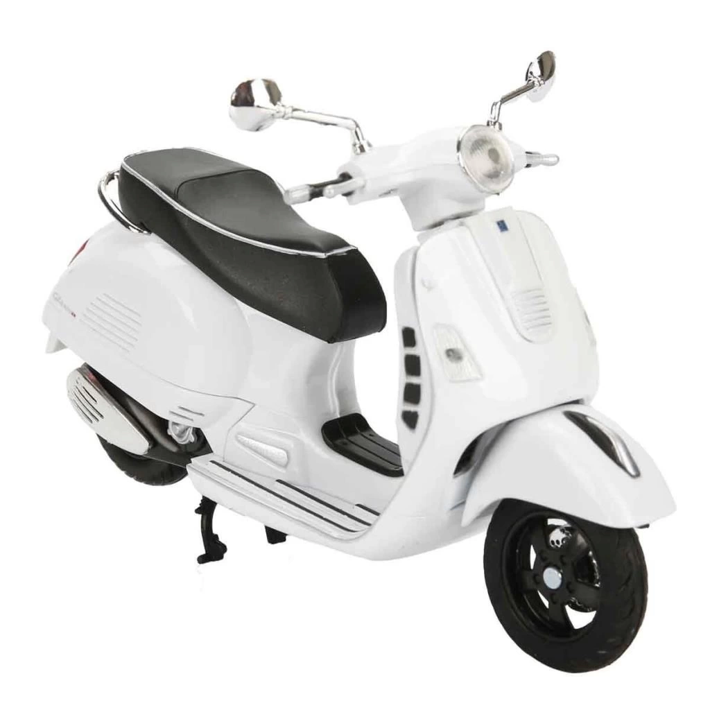 Nessiworld 57243 SUN- Vespa  GTS 300 Super Beyaz Motor 1:12