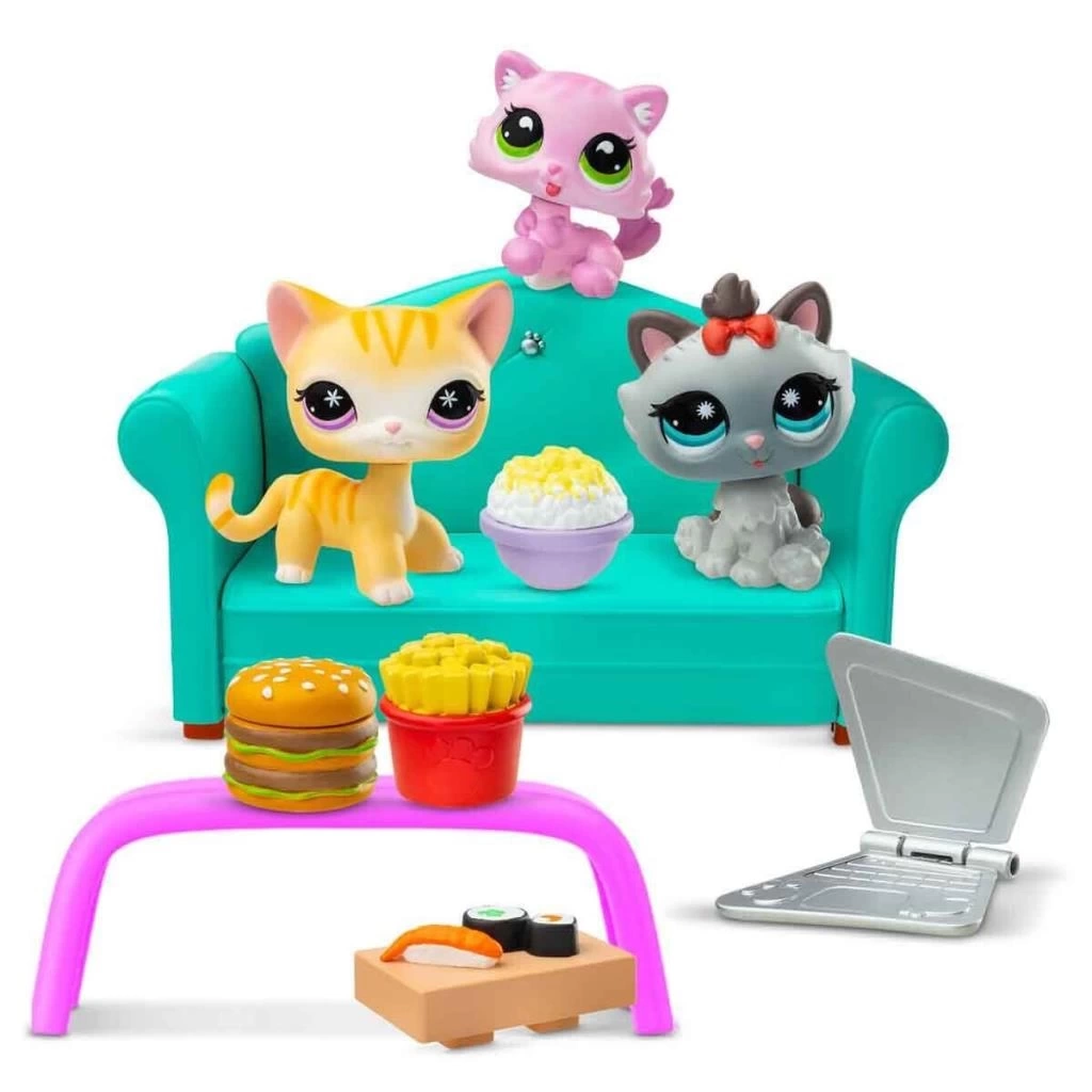 Nessiworld 6360 SUN-Littlest Pet Shop Minişler Lokanta Oyun Seti