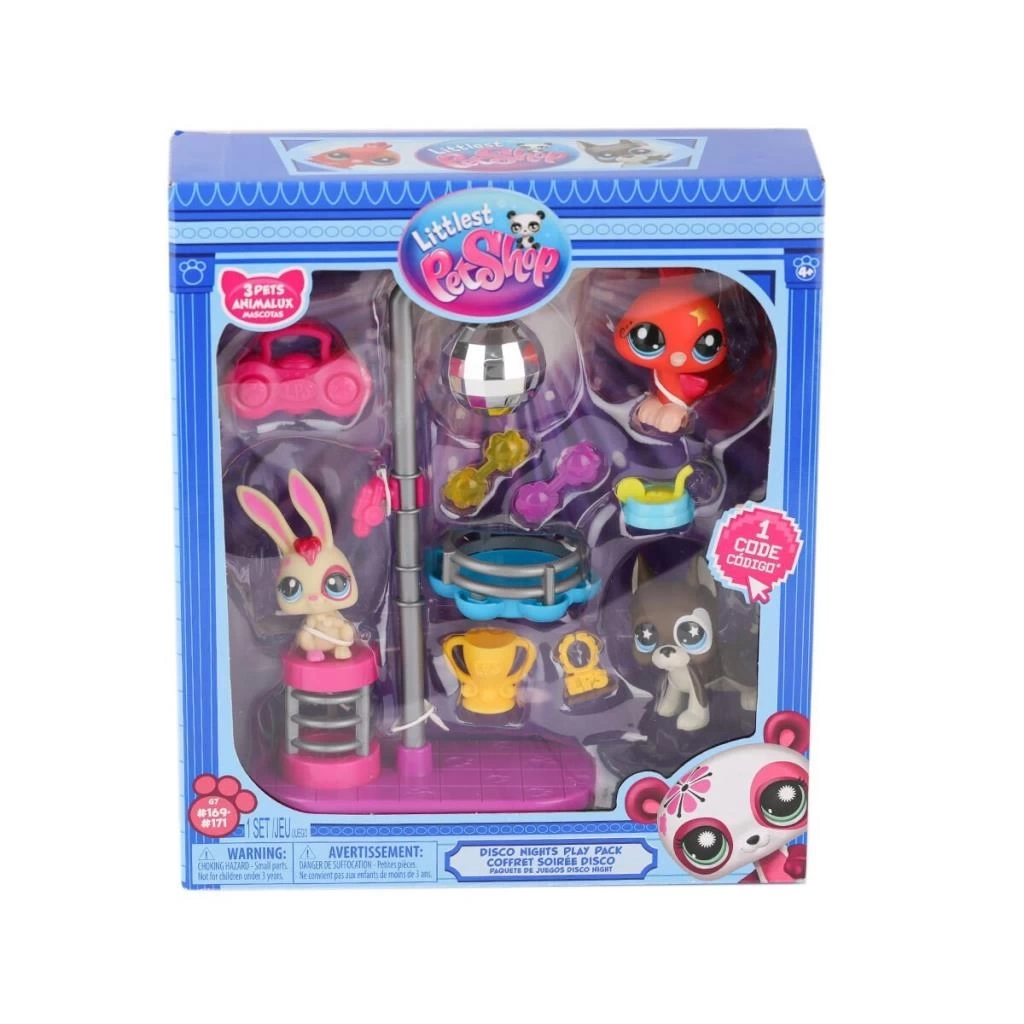 Nessiworld 6377 SUN- LİTTLEST PETSHOP MİNİŞLER  DISCO NİGHT  OYUN SETİ