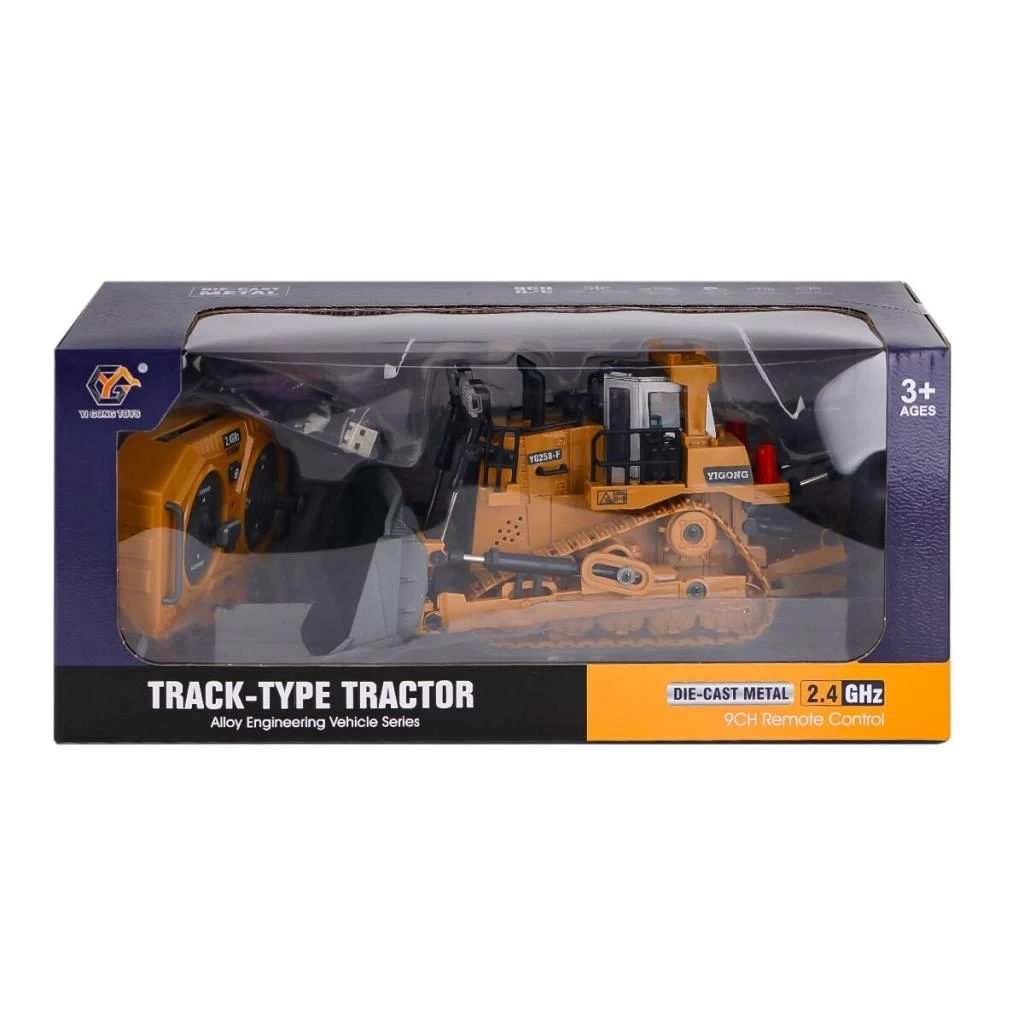 Nessiworld 689-367 Kumandalı Sesli Işıklı Bulldozer -Gepettoys
