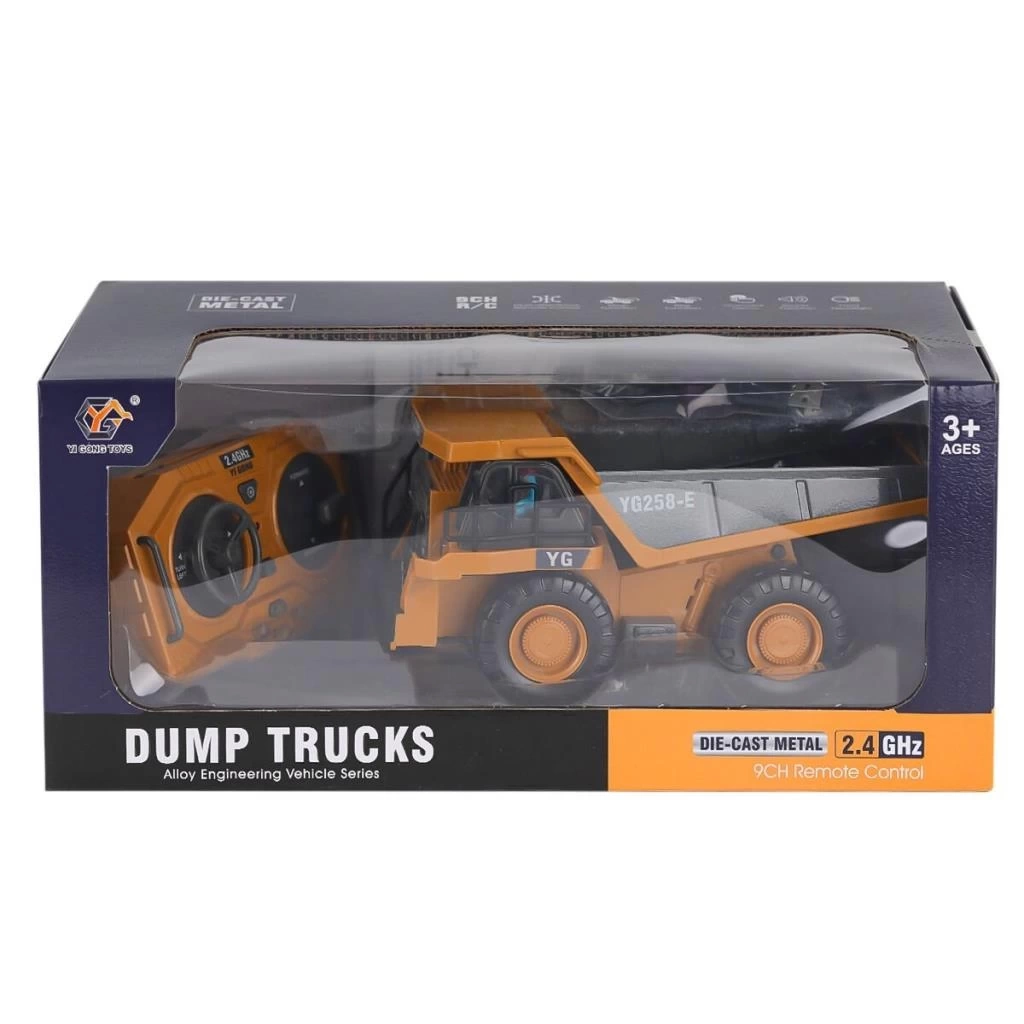 Nessiworld 689-368 Kumandalı Damperli Kamyon İş Makinesi -Gepettoys