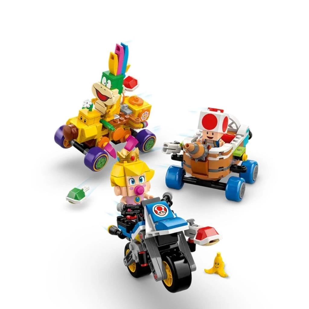 Nessiworld 72036 Lego Super Mario - Baby Peach ve Grand Prix Seti 823 parça +8 yaş