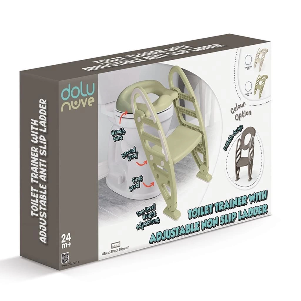 Nessiworld 7243 Merdiven Klozet Adaptörü Stone Gri -Dolu Oyuncak
