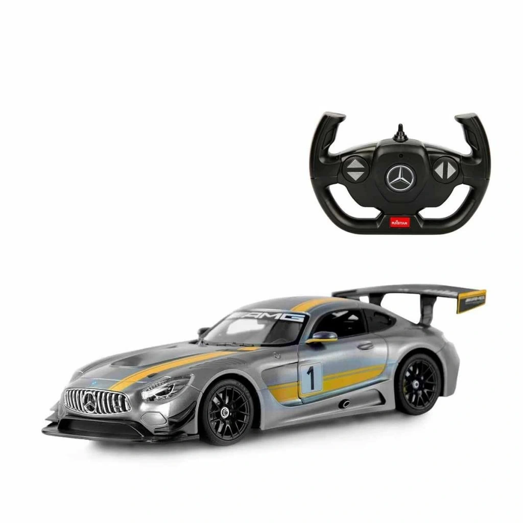 Nessiworld 74100 Mercedes AMG GT3 2.4GHZ Işıklı Gri - Sunman