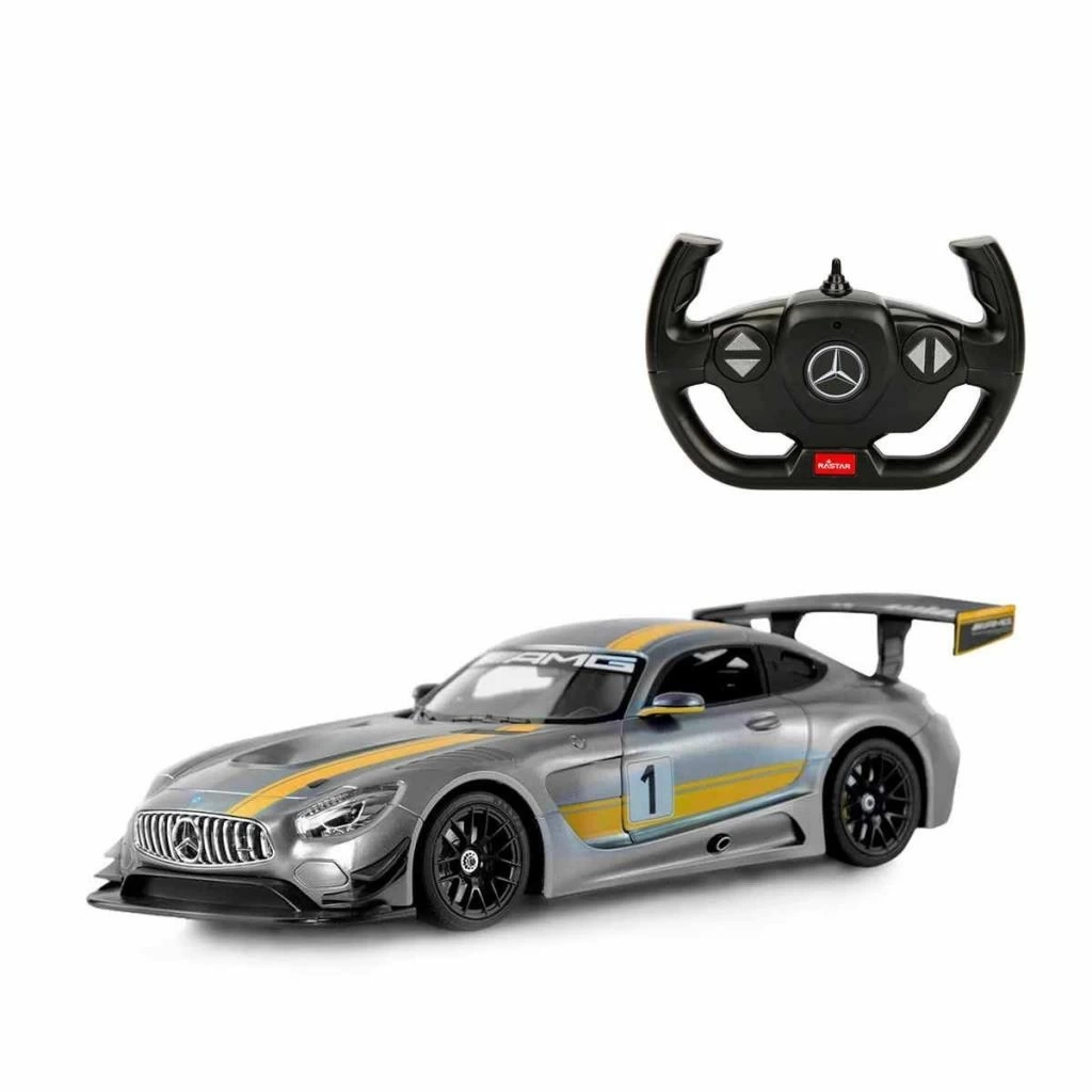Nessiworld 74100 Mercedes AMG GT3 2.4GHZ Işıklı Gri - Sunman