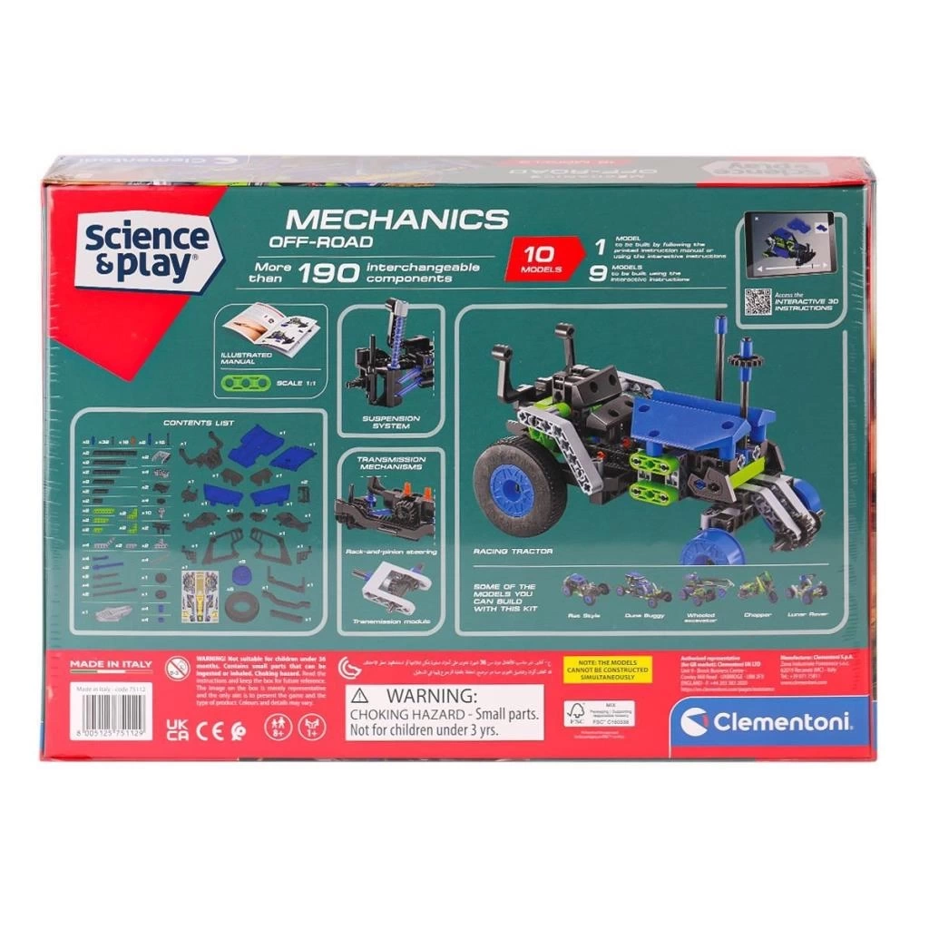Nessiworld  75112TR Mekanik Laboratuvarı - Arazi Aracı +8 yaş