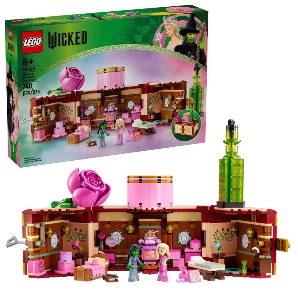 Nessiworld 75683 Lego Wicked - Elphaba ve Glindanın Yurdu 740 parça +8 yaş