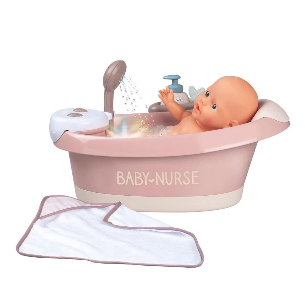 Nessiworld 7600220368 Baby Nurse Sesli ve Işıklı Balneo Banyo Seti -Simba