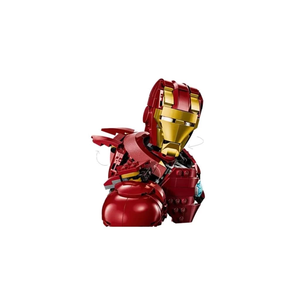 Nessiworld 76327 Lego Marvel Iron Man MK4 Büstü 436 parça +18 yaş
