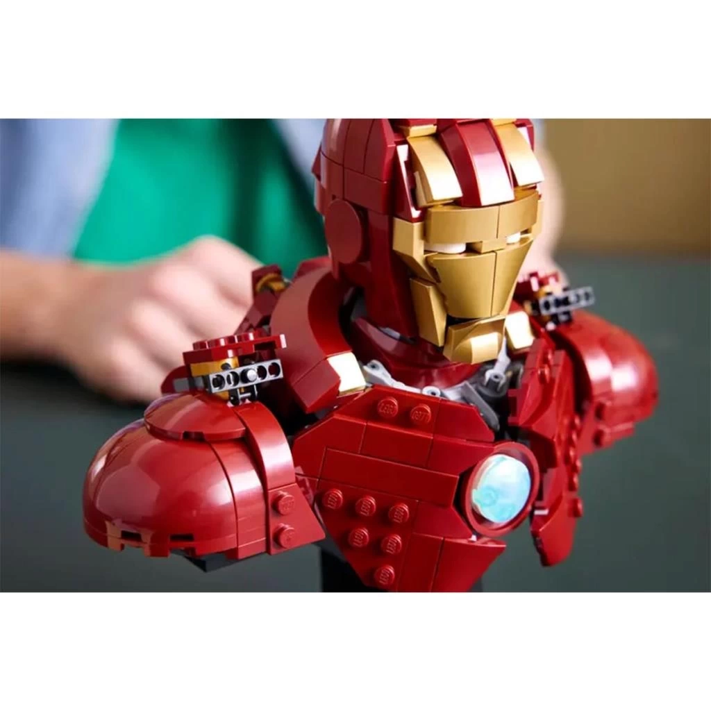 Nessiworld 76327 Lego Marvel Iron Man MK4 Büstü 436 parça +18 yaş