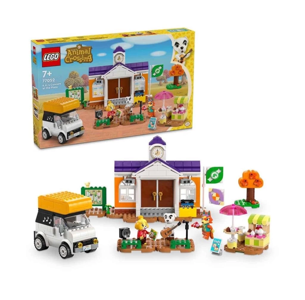 Nessiworld 77052 Lego Animal Crossing K.K. Meydan Konseri 550 parça +7 yaş