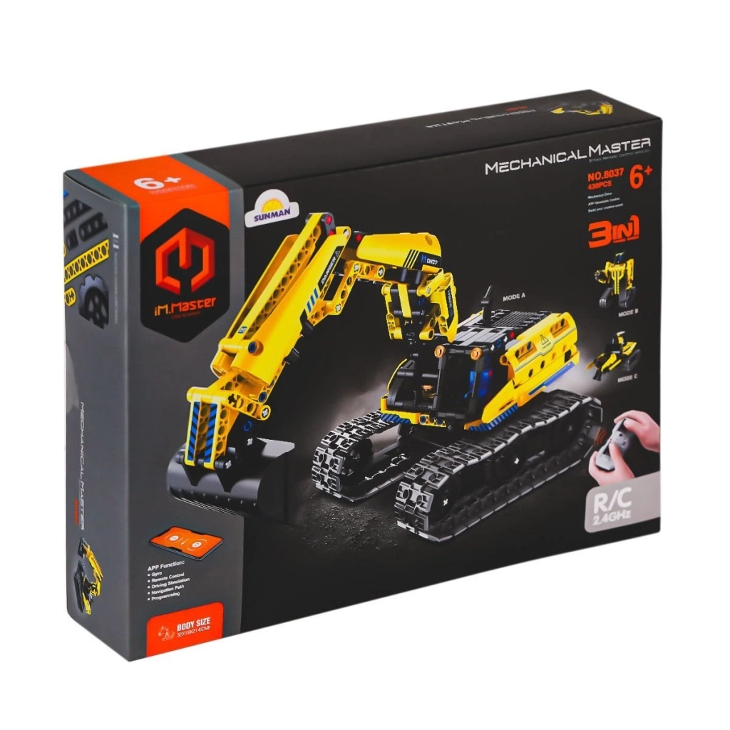 Nessiworld 8037 IMM Kumandalı Master Blokları Kepçe 3ın1 430 Parça
