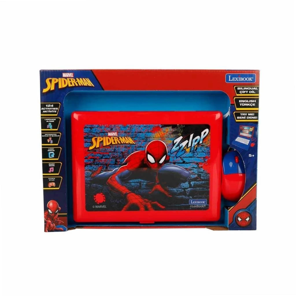 Nessiworld 8834 Spiderman İngilizce Türkçe Laptop -Sunman