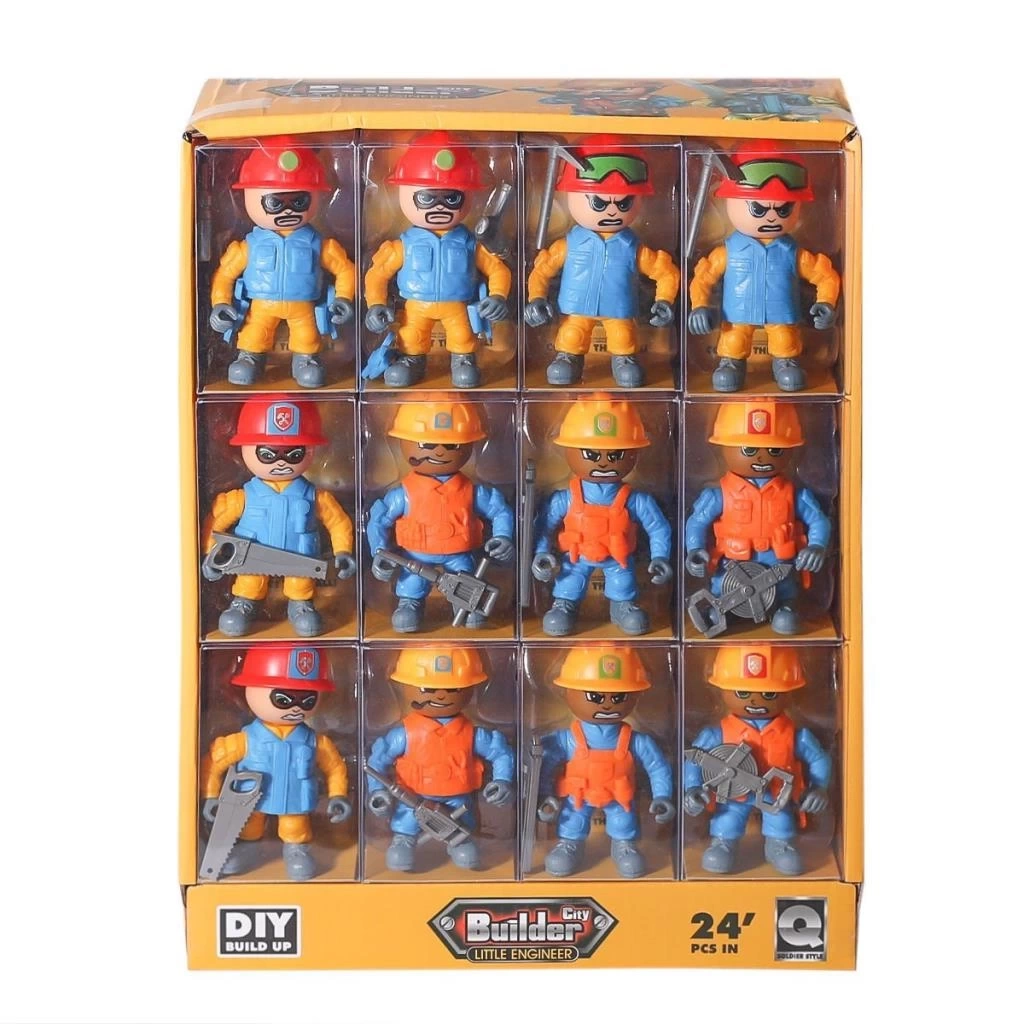 Nessiworld  8910-D61 Şehrin İnşaat Gücü Adamlar -Birliktoys