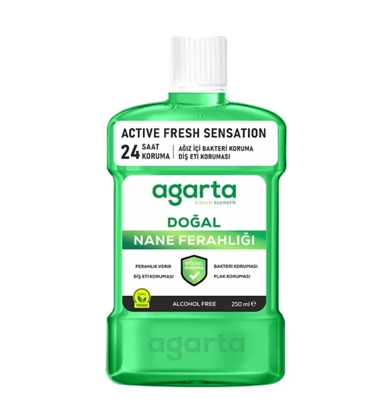 Nessiworld Agarta Doğal Ağız Bakım Suyu 250 ml Nane Özlü