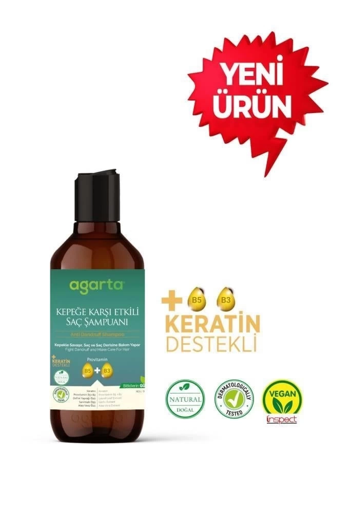 Nessiworld Agarta Doğal Kepeğe Karşı Şampuan 400 ml